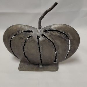 Tin halloween fall pumpkin